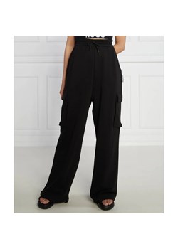 HUGO Spodnie dresowe Naleva | Relaxed fit ze sklepu Gomez Fashion Store w kategorii Spodnie damskie - zdjęcie 164338350