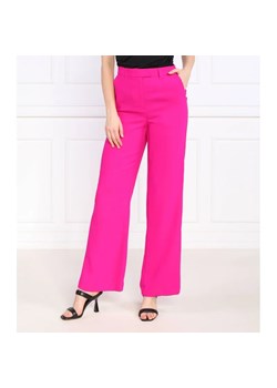 DKNY Satynowe spodnie | flare fit ze sklepu Gomez Fashion Store w kategorii Spodnie damskie - zdjęcie 164338881