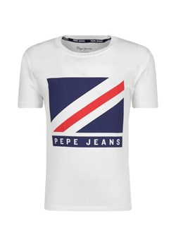 Pepe Jeans London T-shirt CARLTON | Regular Fit ze sklepu Gomez Fashion Store w kategorii T-shirty chłopięce - zdjęcie 164339440