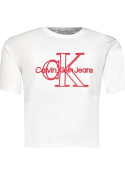 CALVIN KLEIN JEANS T-shirt | Oversize fit ze sklepu Gomez Fashion Store w kategorii Bluzki dziewczęce - zdjęcie 164340094