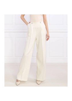 BOSS BLACK Lniane spodnie Tapito | Regular Fit ze sklepu Gomez Fashion Store w kategorii Spodnie damskie - zdjęcie 164340381