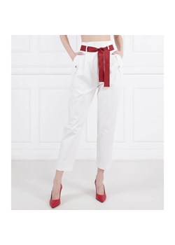 Pinko Spodnie PASSIONALE PANTALONE GABARDINA | Slim Fit ze sklepu Gomez Fashion Store w kategorii Spodnie damskie - zdjęcie 164340702