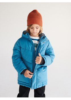 Reserved - Pikowana kurtka z ociepleniem - ciemny turkus ze sklepu Reserved w kategorii Kurtki chłopięce - zdjęcie 164341311