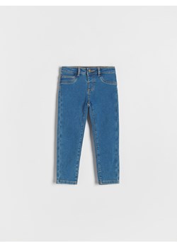 Reserved - Jeansy slim super soft - niebieski ze sklepu Reserved w kategorii Spodnie dziewczęce - zdjęcie 164343814