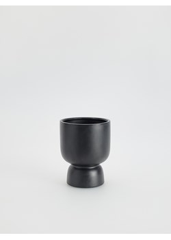 Reserved - Mała osłonka na doniczkę - czarny ze sklepu Reserved w kategorii Doniczki i osłonki - zdjęcie 164343901