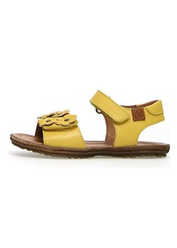 Naturino Skórzane sandały &quot;Spring&quot; w kolorze żółtym ze sklepu Limango Polska w kategorii Sandały dziecięce - zdjęcie 164345403