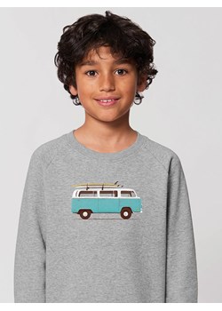 WOOOP Bluza &quot;Blue van&quot; w kolorze szarym ze sklepu Limango Polska w kategorii Bluzy dziewczęce - zdjęcie 164345600
