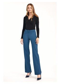 Nife Spodnie w kolorze niebieskim ze sklepu Limango Polska w kategorii Spodnie damskie - zdjęcie 164345632