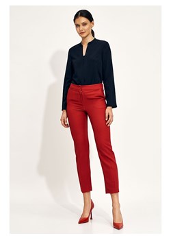 Nife Spodnie w kolorze czerwonym ze sklepu Limango Polska w kategorii Spodnie damskie - zdjęcie 164347532