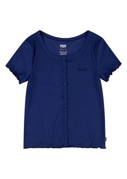 Levi&apos;s Kids Koszulka w kolorze niebieskim ze sklepu Limango Polska w kategorii Bluzki dziewczęce - zdjęcie 164348274