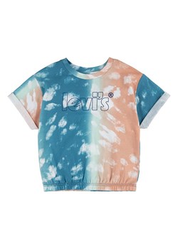 Levi&apos;s Kids Koszulka w kolorze niebieskim ze sklepu Limango Polska w kategorii Bluzki dziewczęce - zdjęcie 164348312