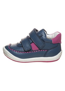 lamino Skórzane sneakersy w kolorze granatowym ze sklepu Limango Polska w kategorii Buciki niemowlęce - zdjęcie 164349034