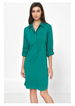 Nife Sukienka w kolorze zielonym ze sklepu Limango Polska w kategorii Sukienki - zdjęcie 164349414