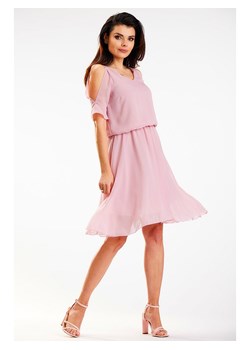 Awama Sukienka w kolorze jasnoróżowym ze sklepu Limango Polska w kategorii Sukienki - zdjęcie 164350094