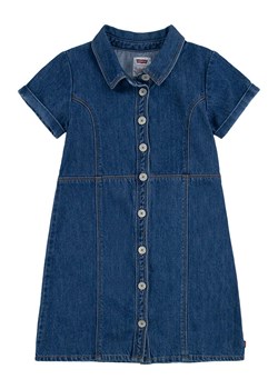 Levi&apos;s Kids Sukienka dżinsowa w kolorze niebieskim ze sklepu Limango Polska w kategorii Sukienki dziewczęce - zdjęcie 164350971