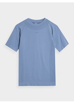 4F Koszulka sportowa w kolorze błękitnym ze sklepu Limango Polska w kategorii Bluzki damskie - zdjęcie 164354193