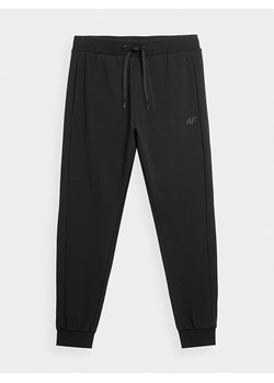 4F Spodnie dresowe w kolorze czarnym ze sklepu Limango Polska w kategorii Spodnie męskie - zdjęcie 164354222