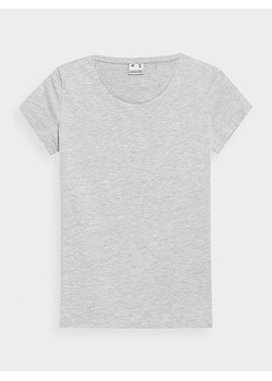 4F Koszulka w kolorze szarym ze sklepu Limango Polska w kategorii Bluzki damskie - zdjęcie 164354233