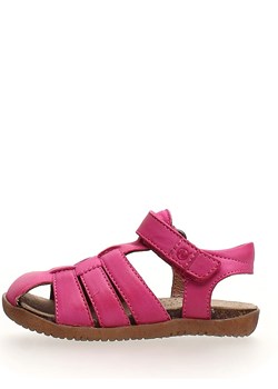 Naturino Skórzane sandały w kolorze różowym ze sklepu Limango Polska w kategorii Sandały dziecięce - zdjęcie 164354803