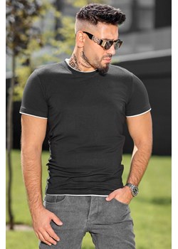 T-shirt MAORESO BLACK ze sklepu Ivet Shop w kategorii T-shirty męskie - zdjęcie 164356610