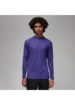 Męska koszulka do golfa z długim rękawem Jordan Dri-FIT Sport - Fiolet ze sklepu Nike poland w kategorii T-shirty męskie - zdjęcie 164370343