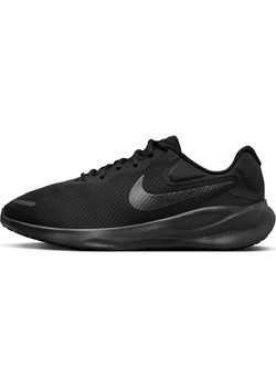 Męskie buty do biegania po asfalcie Nike Revolution 7 (bardzo szerokie) - Czerń ze sklepu Nike poland w kategorii Buty sportowe męskie - zdjęcie 164370354