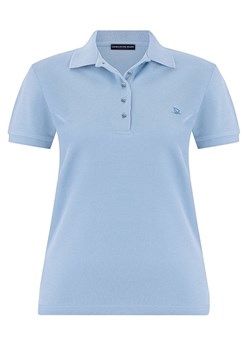 GIORGIO DI MARE Koszulka polo w kolorze błękitnym ze sklepu Limango Polska w kategorii Bluzki damskie - zdjęcie 164371820