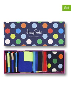 Happy Socks 4-częściowy zestaw prezentowy ze wzorem ze sklepu Limango Polska w kategorii Skarpetki męskie - zdjęcie 164376153