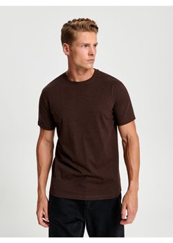 Sinsay - Koszulka - brązowy ze sklepu Sinsay w kategorii T-shirty męskie - zdjęcie 164401102