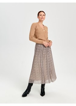 Sinsay - Spódnica midi plisowana - wielobarwny ze sklepu Sinsay w kategorii Spódnice - zdjęcie 164401194