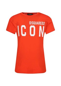 Dsquared2 T-shirt | Regular Fit ze sklepu Gomez Fashion Store w kategorii Bluzki dziewczęce - zdjęcie 164404784