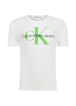 CALVIN KLEIN JEANS T-shirt | Regular Fit ze sklepu Gomez Fashion Store w kategorii Bluzki dziewczęce - zdjęcie 164404841