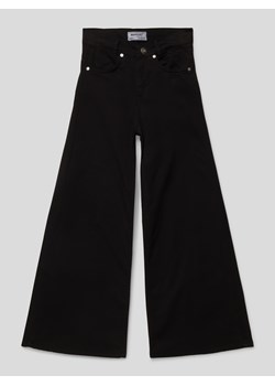 Spodnie rozszerzane z detalem z logo ze sklepu Peek&Cloppenburg  w kategorii Spodnie dziewczęce - zdjęcie 164407130
