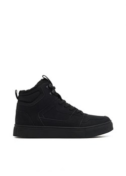 Cropp - Czarne sneakersy z ociepleniem - czarny ze sklepu Cropp w kategorii Buty zimowe męskie - zdjęcie 164407912