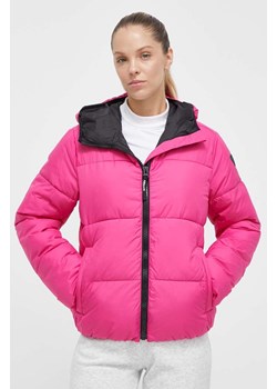 Rossignol kurtka damska kolor różowy zimowa ze sklepu ANSWEAR.com w kategorii Kurtki damskie - zdjęcie 164414940