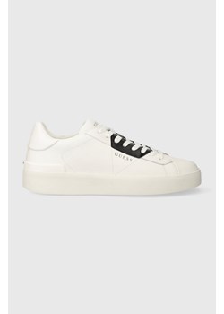 Guess sneakersy PARMA kolor biały FM8PAT LEA12 ze sklepu ANSWEAR.com w kategorii Trampki męskie - zdjęcie 164415330