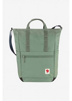 Fjallraven plecak F23225.614 kolor zielony duży gładki ze sklepu PRM w kategorii Plecaki - zdjęcie 164416601