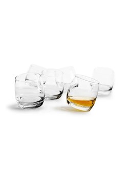 Sagaform zestaw szklanek do whisky Tumblers 6-pack ze sklepu ANSWEAR.com w kategorii Szklanki - zdjęcie 164425174