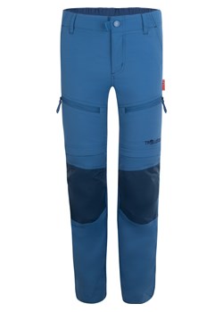 Trollkids Spodnie trekkingowe Zipp-Off &quot;Nordfjord&quot; - Slim fit - w kolorze niebieskim ze sklepu Limango Polska w kategorii Spodnie chłopięce - zdjęcie 164431463