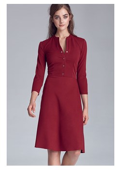 Nife Sukienka w kolorze bordowym ze sklepu Limango Polska w kategorii Sukienki - zdjęcie 164434490