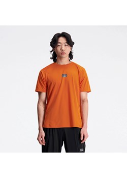 Koszulka męska New Balance MT23277CEN – pomarańczowa ze sklepu New Balance Poland w kategorii T-shirty męskie - zdjęcie 164437543