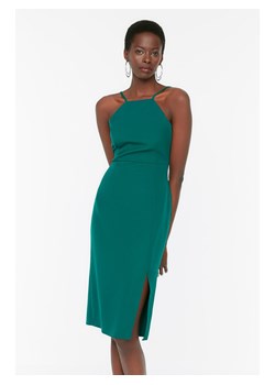 trendyol Sukienka w kolorze zielonym ze sklepu Limango Polska w kategorii Sukienki - zdjęcie 164437933