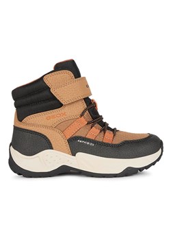 Geox Botki zimowe "Sentiero" w kolorze beżowym ze sklepu Limango Polska w kategorii Buty zimowe dziecięce - zdjęcie 164444123