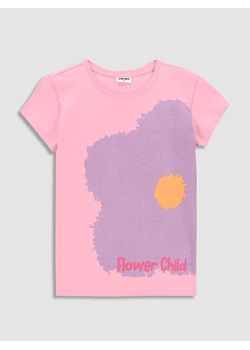 MOKIDA Koszulka w kolorze różowym ze sklepu Limango Polska w kategorii Bluzki dziewczęce - zdjęcie 164446454