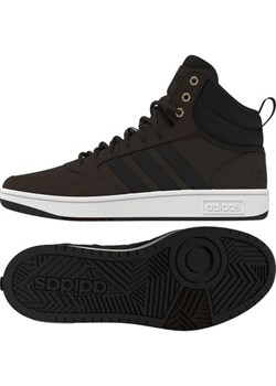 adidas Sneakersy &quot;Hoops 3.0&quot; w kolorze ciemnobrązowym ze sklepu Limango Polska w kategorii Buty sportowe męskie - zdjęcie 164446903