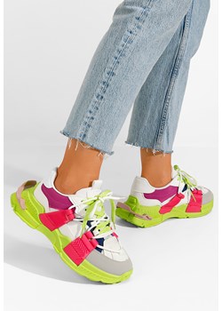 Wielokolorowy sneakersy damskie Amelina ze sklepu Zapatos w kategorii Buty sportowe damskie - zdjęcie 164453601