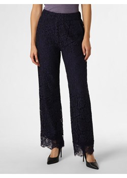 mbyM Spodnie Kobiety Bawełna lila wypukły wzór tkaniny ze sklepu vangraaf w kategorii Spodnie damskie - zdjęcie 164454743