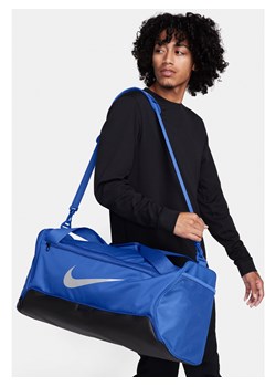 Torba treningowa Nike Brasilia 9.5 (rozmiar M, 60 l) - Niebieski ze sklepu Nike poland w kategorii Torby sportowe - zdjęcie 164457873