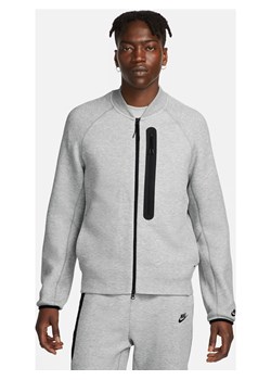 Męska kurtka typu bomberka Nike Sportswear Tech Fleece - Szary ze sklepu Nike poland w kategorii Bluzy męskie - zdjęcie 164457874