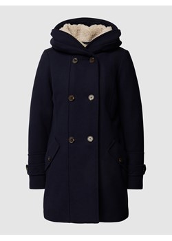 Płaszcz z dwurzędową listwą guzikową ze sklepu Peek&Cloppenburg  w kategorii Płaszcze damskie - zdjęcie 164458031